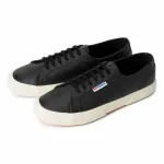 Кроссовки 2750 Кожа Superga, цвет Black/Aborio - фото 2
