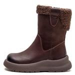 Зимние ботинки женские Jay, коричневый - фото