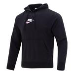 Толстовка Nike Club French Terry Pullover Hoodie 'Black', черный - фото