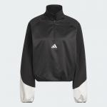 Куртка Adidas Basketball Half-Zip Pullover, черный - фото 4