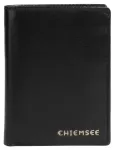 Кошелек Chiemsee, натуральная кожа, черный - фото