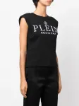 Топ с логотипом Philipp Plein, черный - фото 3