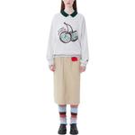 Свитшот женский KIRSH, серый - фото 4