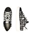 Кожаные кеды капри твин nft граффити Karl Lagerfeld, черный - фото 4