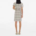 Платье в клетку Burberry, бежевый - фото 4
