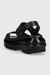 Классические шлепанцы Mega Crush Sandal Crocs, черный - фото 3