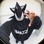 Толстовка унисекс черная Kakazzy, черный - фото 8