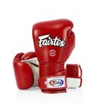 Перчатки Fairtex Stylish Angular Sparring Gloves - Locked Thumb, черный - фото 8
