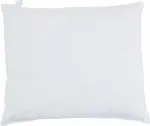 Подушка с 2 подушками, белая, 60 x 70 см, перо vidaXL - фото 6