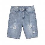 Джинсовые шорты мужские синие Jeep - фото 2