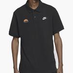 Nike Спортивная поло мужская black - фото 7