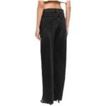 Прямые джинсы Alexander Wang, черные - фото 4