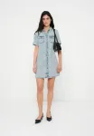 Короткое джинсовое платье vmjennie Vero Moda, Light Blue Denim - фото 2