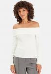 Топ Cache Cache MIT LANGEN ÄRMELN, Ecru/Off-White - фото
