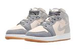 Jordan 1 Mid SE Coconut Milk Particle Grey GS - фото 4