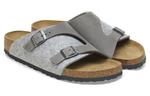 Шлепанцы унисекс светло-серые Birkenstock - фото 3