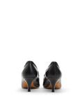 Лоферы Leather Pointy-Toe Penny Loafer 8 By Yoox, черный - фото 5