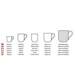 Чашка для капучино Villeroy & Boch Mariefleur Gris Basic 290 мл, цветочный - фото 4