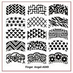 ФРАНЦУЗСКИЙ штамп для ногтей, Frezarkowo - фото 2