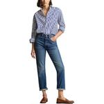 Женская рубашка Polo Ralph Lauren, синий - фото