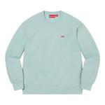 Свитер Supreme Small Box Crewneck, Light Slate - фото