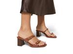 Сандалии Aldo Maymay Sandal, Walnut Brown Leather - фото 8
