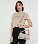 Сумка женская Guess с брелком, бежевый - фото 2