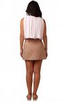Женская юбка-шорты София в цвете хаки SHORE - фото 2