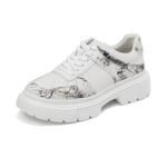 Туфли на платформе 3 см женские белые черные AOKANG - фото 2