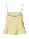 Топ Riva Plisse с тонкими бретелями YAS, Yellow - фото 7