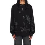 Свитшот с принтом WE11DONE, черный - фото 3