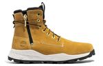 Кроссовки brooklyn side zip boot 'wheat nubuck with camo' Timberland, желтый - фото 3