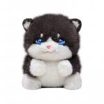 Плюшевая игрушка Fluffy Chubby Cat высотой 40 см MERCONSER, серый - фото