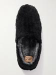 Тапочки из овчины MR P., черный - фото