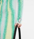 Платье макси с градиентным трикотажем Y/Project, Green Yellow Grey - фото 5