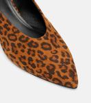 Ebisa 45 туфли-лодочки из кожи с леопардовым принтом Isabel Marant, Leopard - фото 5