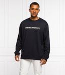 Толстовка Emporio Armani Regular Fit с логотипом, синий - фото 3