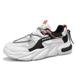 Кроссовки DEERWAY Chunky Low-Top Sneakers Men, белый/серый/синий - фото 10