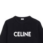 Свитер женский Celine, черный / белый - фото 6