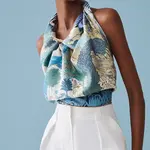 HERMES Шёлковый шарф унисекс, Multicolor - фото 7