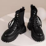 Женские ботильоны Roimaash на платформе, 158 Pu-Black - фото 3