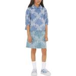 Детская рубашка Burberry, цвет Blue - фото 2