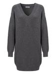 Вязаное платье Influencer, серый - фото
