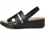 Туфли ECCO Flowt Wedge Cork Oasis Sandal, черный - фото 4