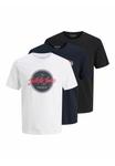 Футболка Jack & Jones 3ER-PACK, White - фото