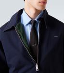 Шелковый галстук Prada, черный - фото 3