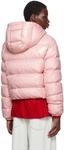 Розовый пуховик Bayard Moncler - фото 3