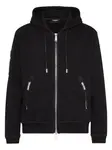 Толстовка на молнии с капюшоном DSQUARED2, черный - фото
