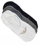 Носки/Следки 3 шт. Emporio Armani, белый - фото