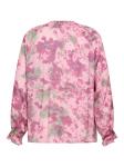 Блуза ONLY Carmakoma CARPensa, розовый/темно-розовый - фото 2